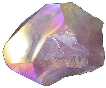 Amethyst aura specimen