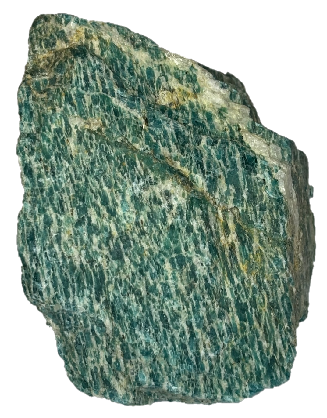 Amazonite rough ard 2 sians emporium Rough unpolished raw chunk of pale green amazonite crystal stone showcasing natural mineral textures