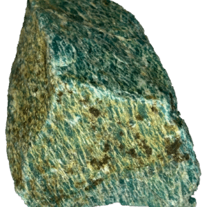 Amazonite rough arc 3 sians emporium Rough unpolished raw chunk of pale green amazonite crystal stone showcasing natural mineral textures