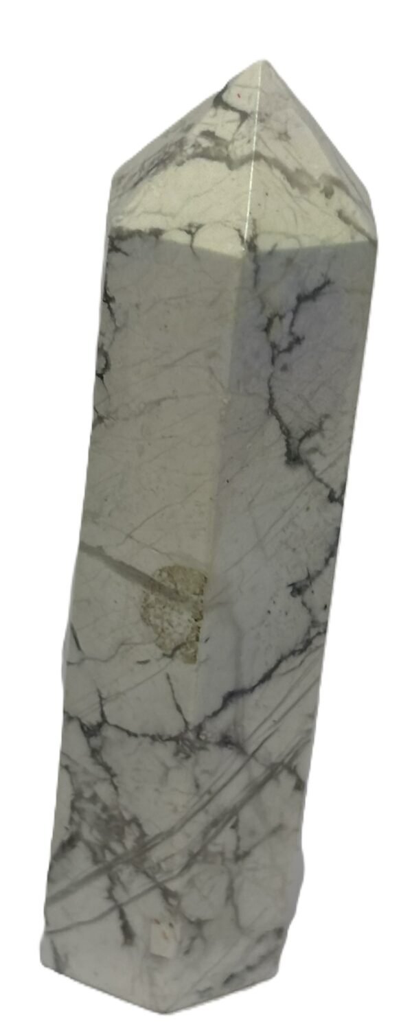 Aura howlite point 34 sians emporium Aura howlite point 34