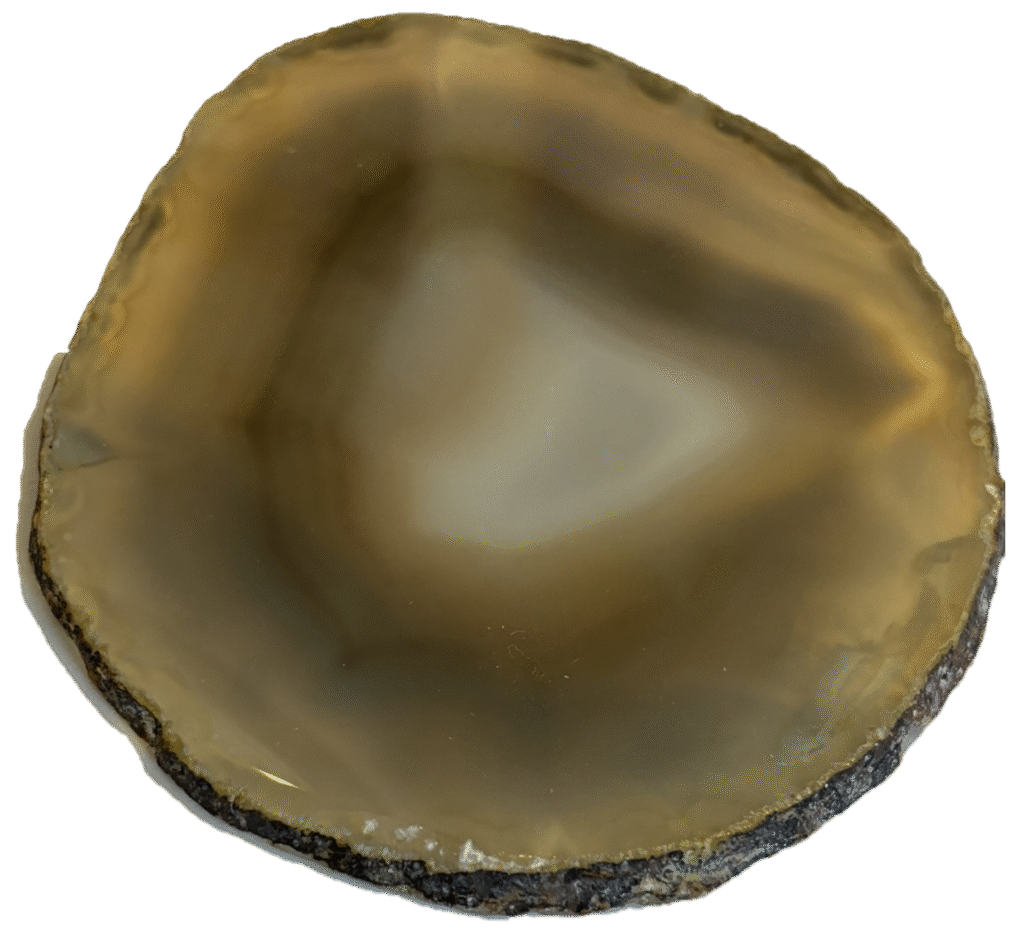 Big brown agate slice 2 sians emporium Brown agate slice 2