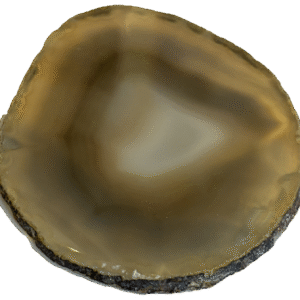 Brown agate slice 1