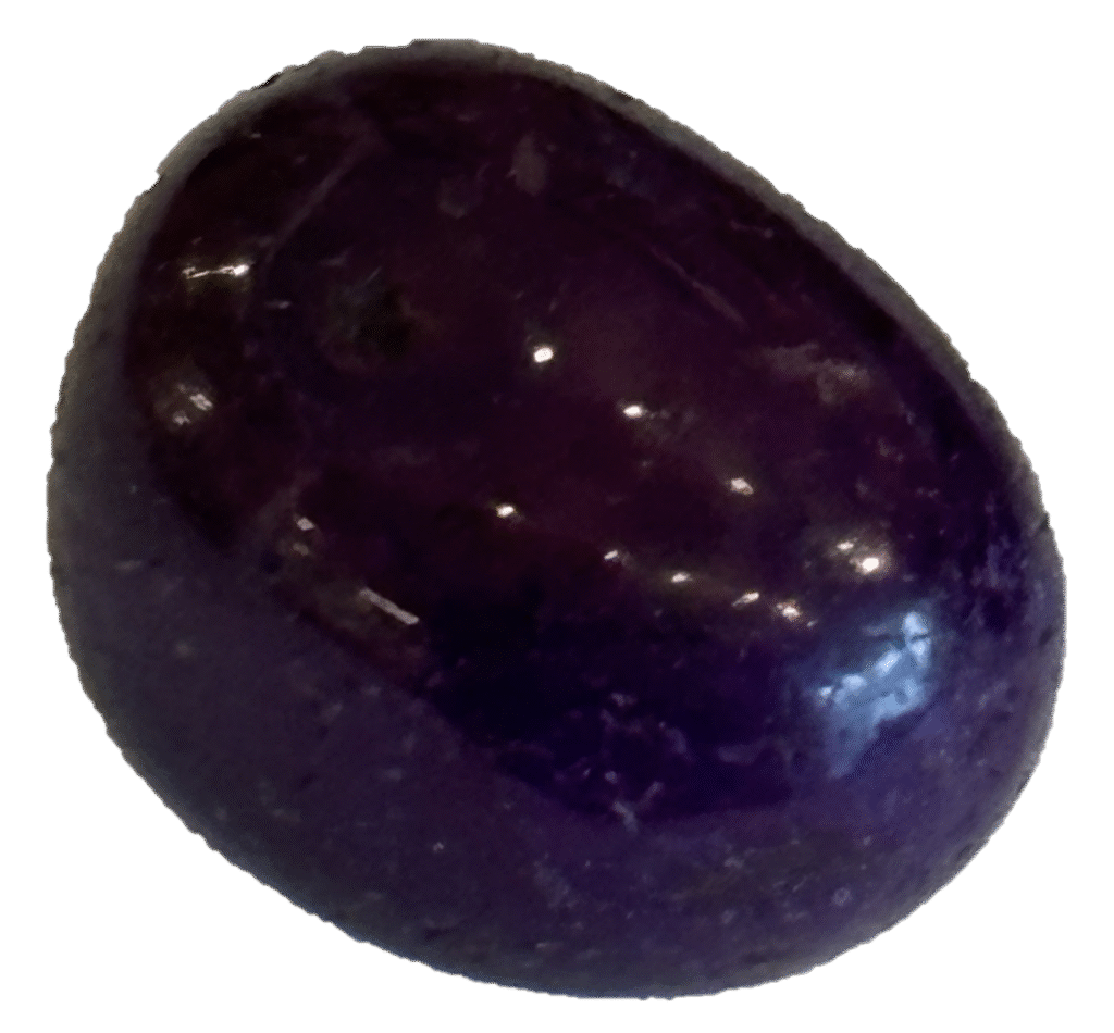 Small purple agate tumble stone sians emporium Small purple agate tumble stone