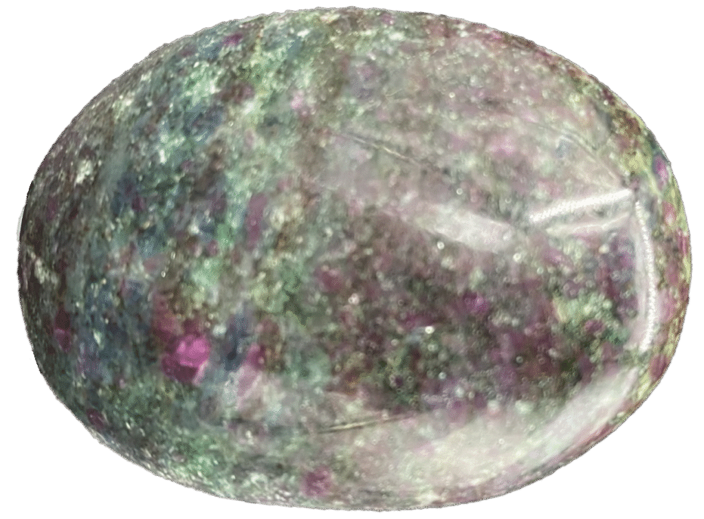 ruby in kyanite specimen