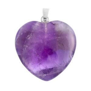 Amethyst heart