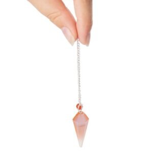 Carnelian pendulum 2 sians emporium Carnelian pendulum 2