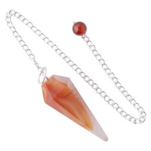 Carnelian pendulum sians emporium Carnelian pendulum