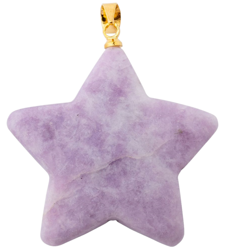 Lepidoliite star sians emporium Lepidoliite star