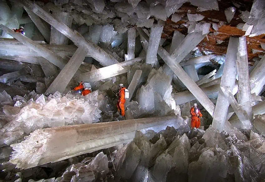 Naica crystal cave