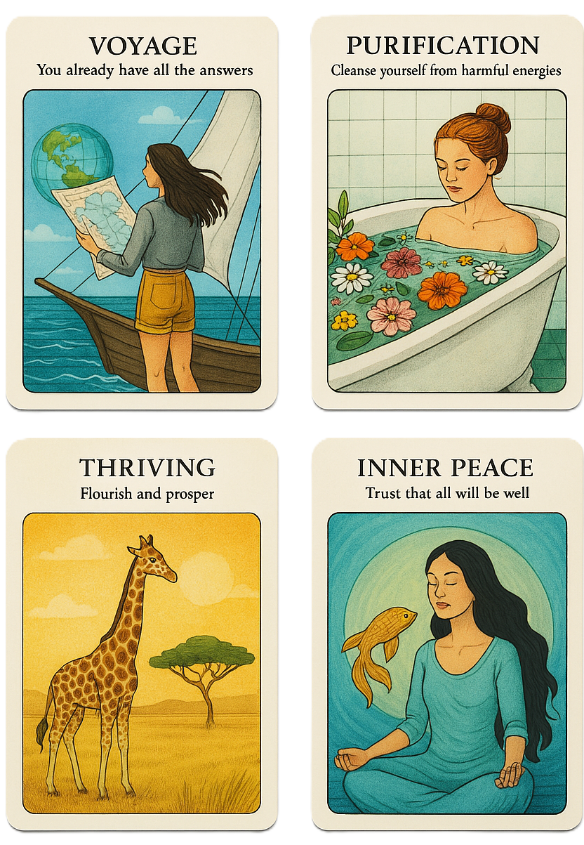 Oracle card group sians emporium Oracle card group
