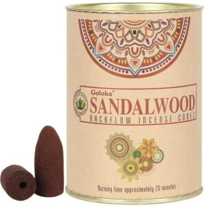 Sandalwood backflow cones
