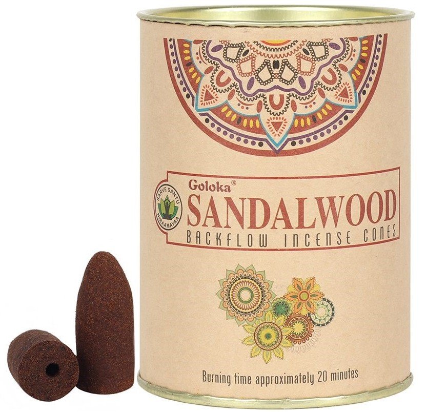 Sandalwood backflow cones sians emporium Sandalwood backflow cones