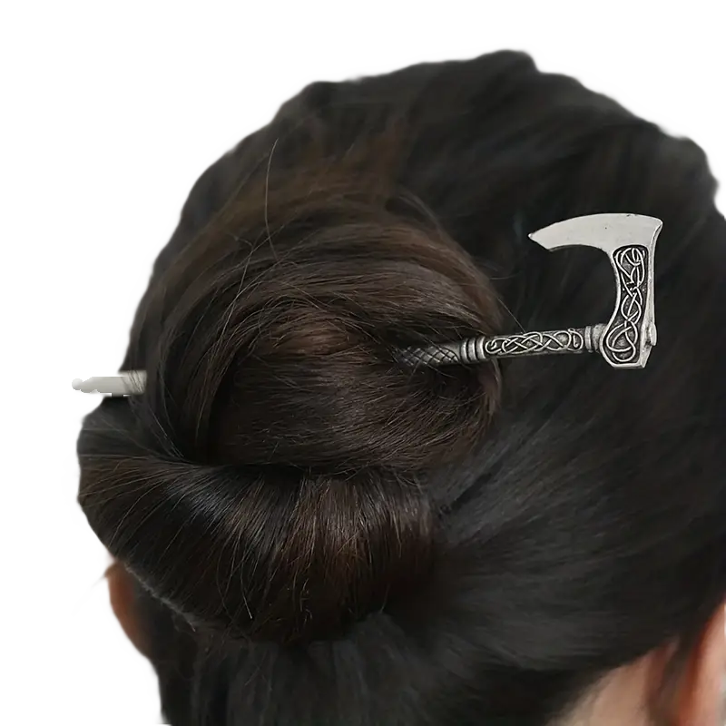 Viking axe hair pin