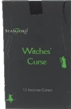 Witches curse incense cones sians emporium Witches curse incense cones