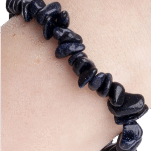 Blue goldstone bracelet 2 sians emporium Blue goldstone bracelet 2