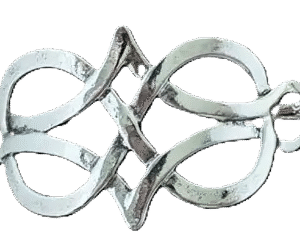 Celtic knot hair pin