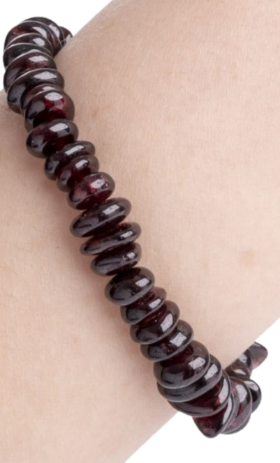 Garnet bracelet 2 sians emporium Garnet bracelet 2