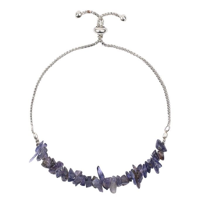 Iolite adjustable bracelet sians emporium Iolite adjustable bracelet