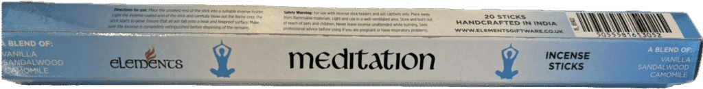 Meditation incense stick