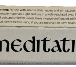 meditation incense stick