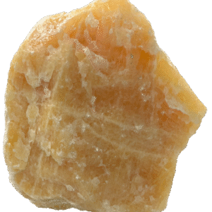 orange calcite specimmen