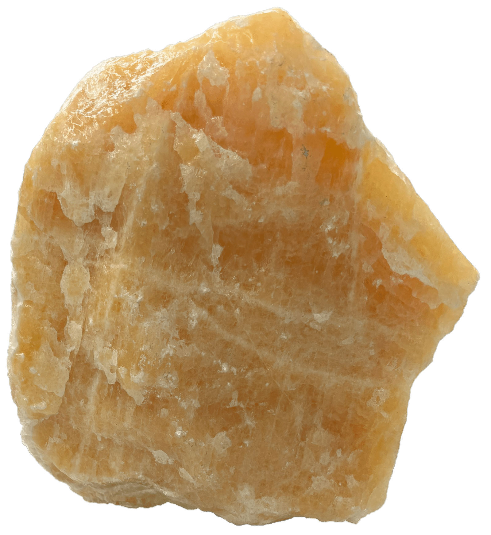 Orange calcite specimmen sians emporium Orange calcite specimmen