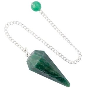 Green aventurine pendulum sians emporium Green aventurine pendulum