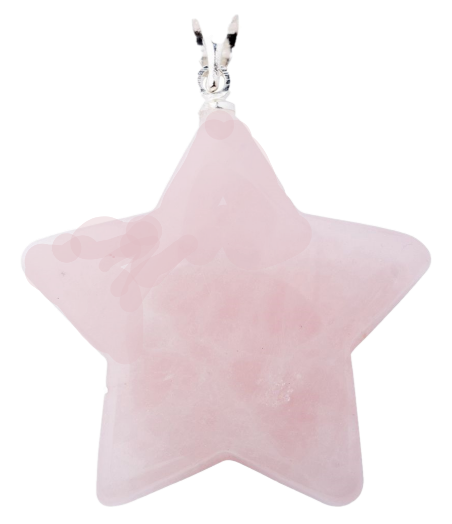 Rose quartz star sians emporium Rose quartz star