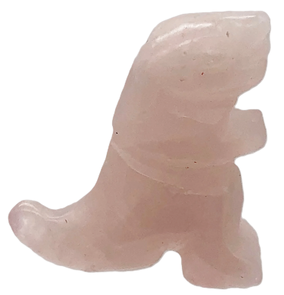 Rose quartz trex a sians emporium Rose quartz t rex