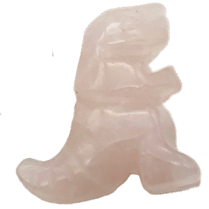 Rose quartz trex b sians emporium Rose quartz t rex