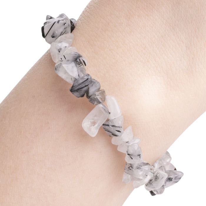 Tourmalinated quartz bracelet 2 sians emporium Tourmalinated quartz bracelet 2