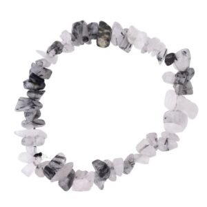 tourmalinated quartz bracelet
