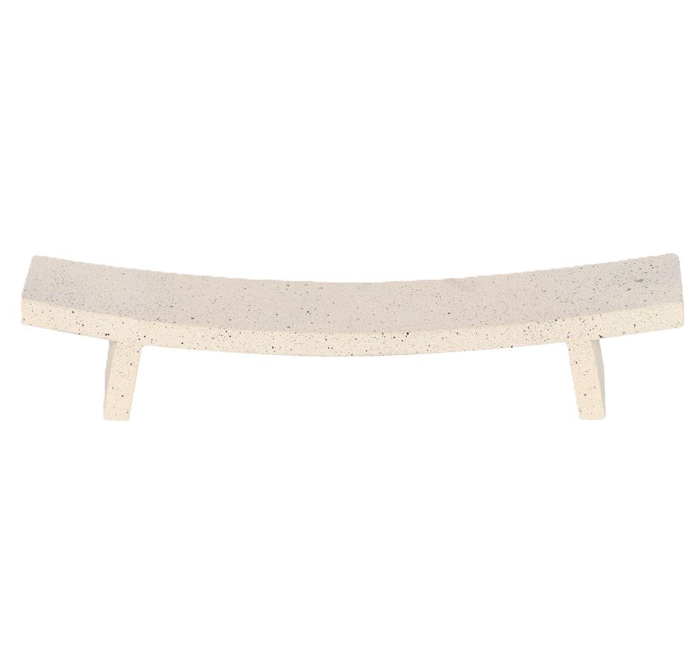 Cream speckle incense ash catcher b sians emporium Cream speckle incense ash catcher b
