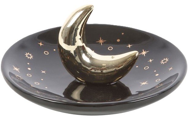 Crescent moon incense stick burner b sians emporium Crescent moon incense stick burner