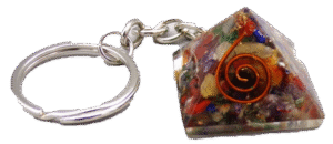 Orgonite keyring sians emporium Orgonite keyring