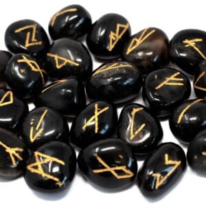 Black onyx runes