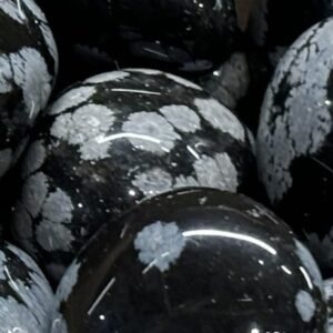 Snowflake obsidian category sians emporium Snowflake obsidian