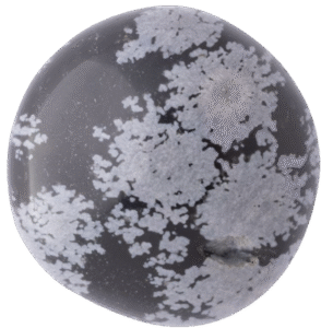 Snowflake obsidian specimen 3 sians emporium Snowflake obsidian