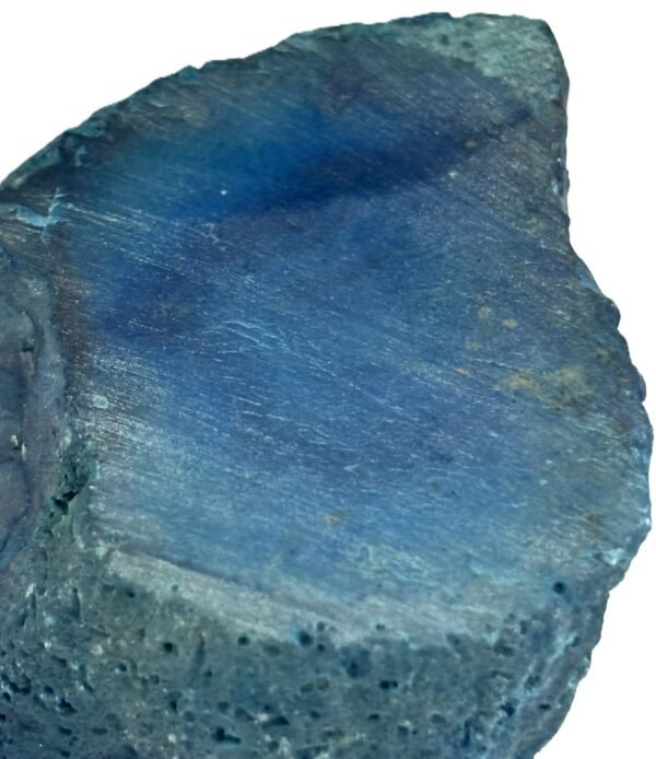 Blue agate 7 4 sians emporium Blue agate half geode 7 4