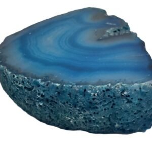 Blue agate 7 5 sians emporium Blue agate half geode 7 5