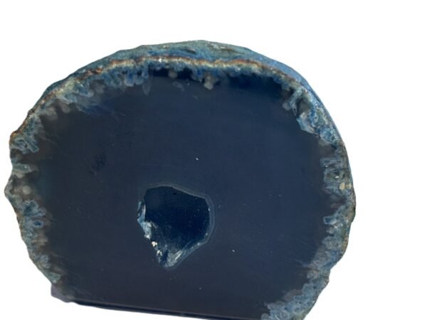 Blue agate 8 1 sians emporium Blue agate half geode 8 1