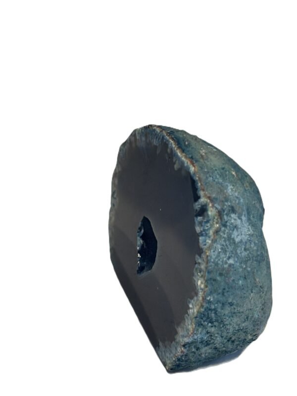 Blue agate 8 3 sians emporium Blue agate half geode 8 3