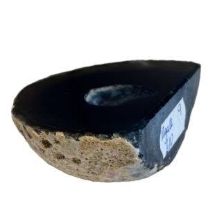 Blue agate 9 3 sians emporium Blue agate half geode 9 3