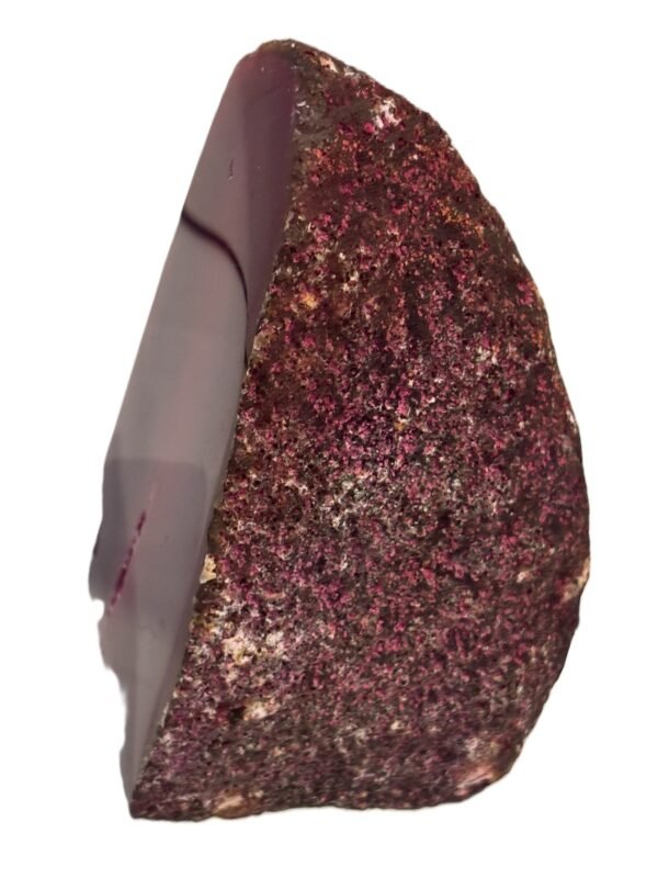 Pink agate 6 4 sians emporium Pink agate half geode 6 4