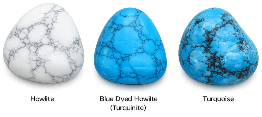Howlite dyed howlite turquoise sians emporium Howlite dyed howlite turquoise