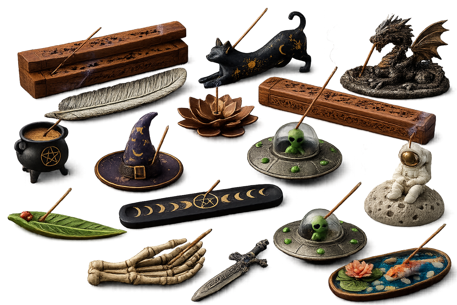 Incense stick holder selection sians emporium Incense stick holder selection