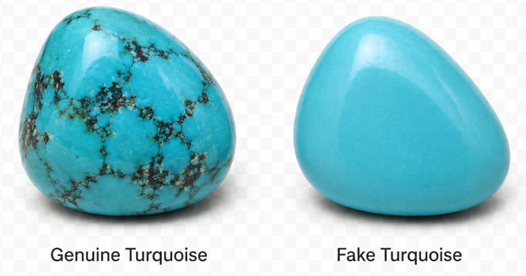 Real and fake turquoise sians emporium Real and fake turquoise