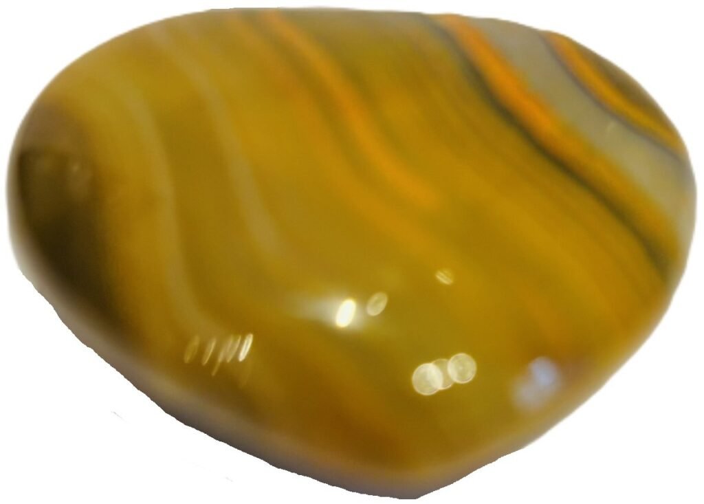 Polished bumblebee jasper heart specimen sians emporium Polished bumblebee jasper heart specimen